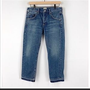 Citizens of Humanity Emerson crop boyfriend jeans